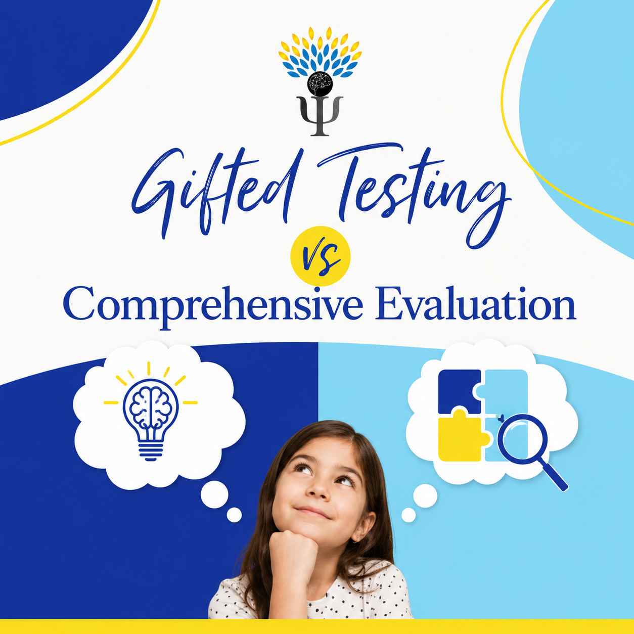 Gifted Testing vs. Comprehensive Evaluation: What’s the Difference?