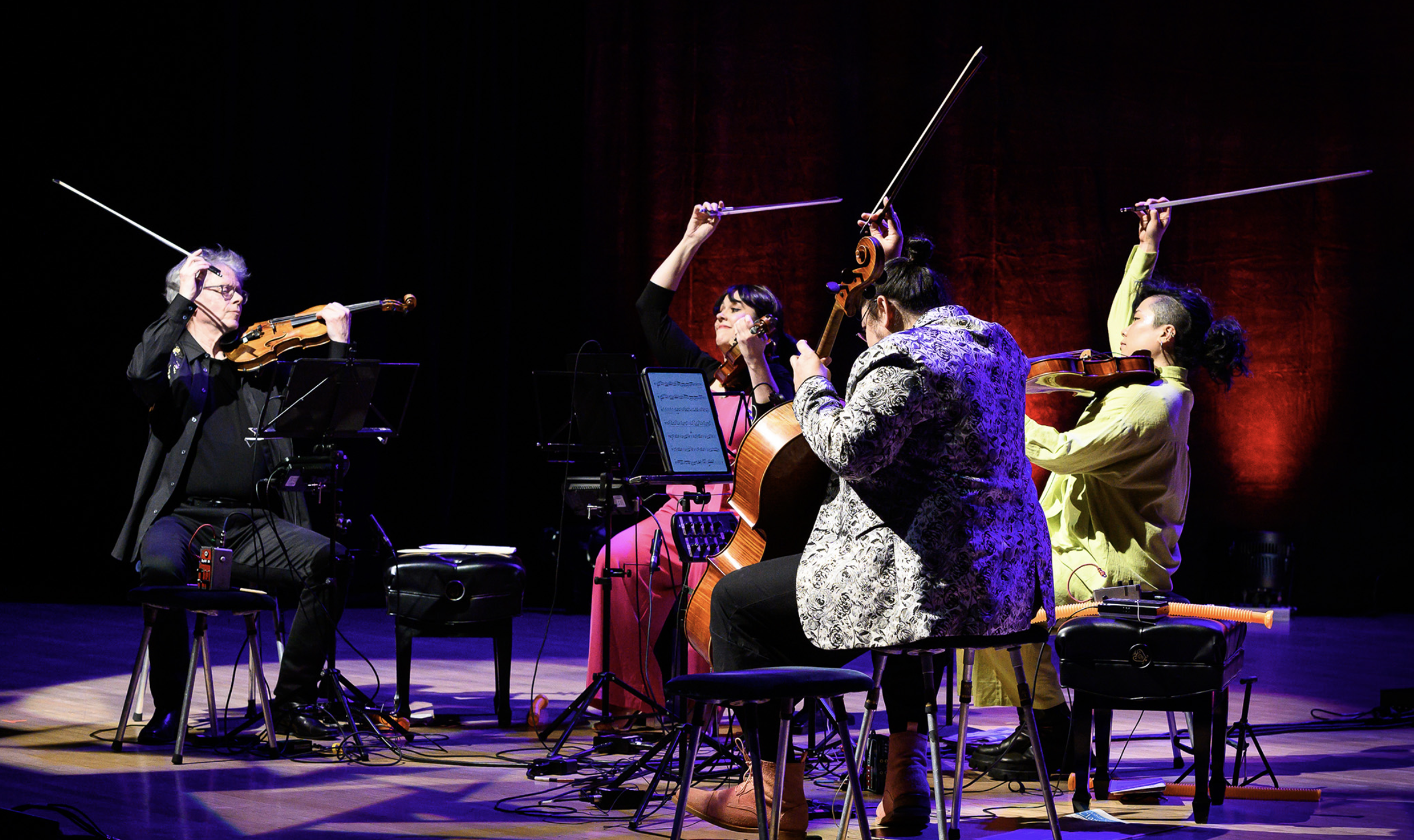 Next festival of emerging artists with kronos quartet