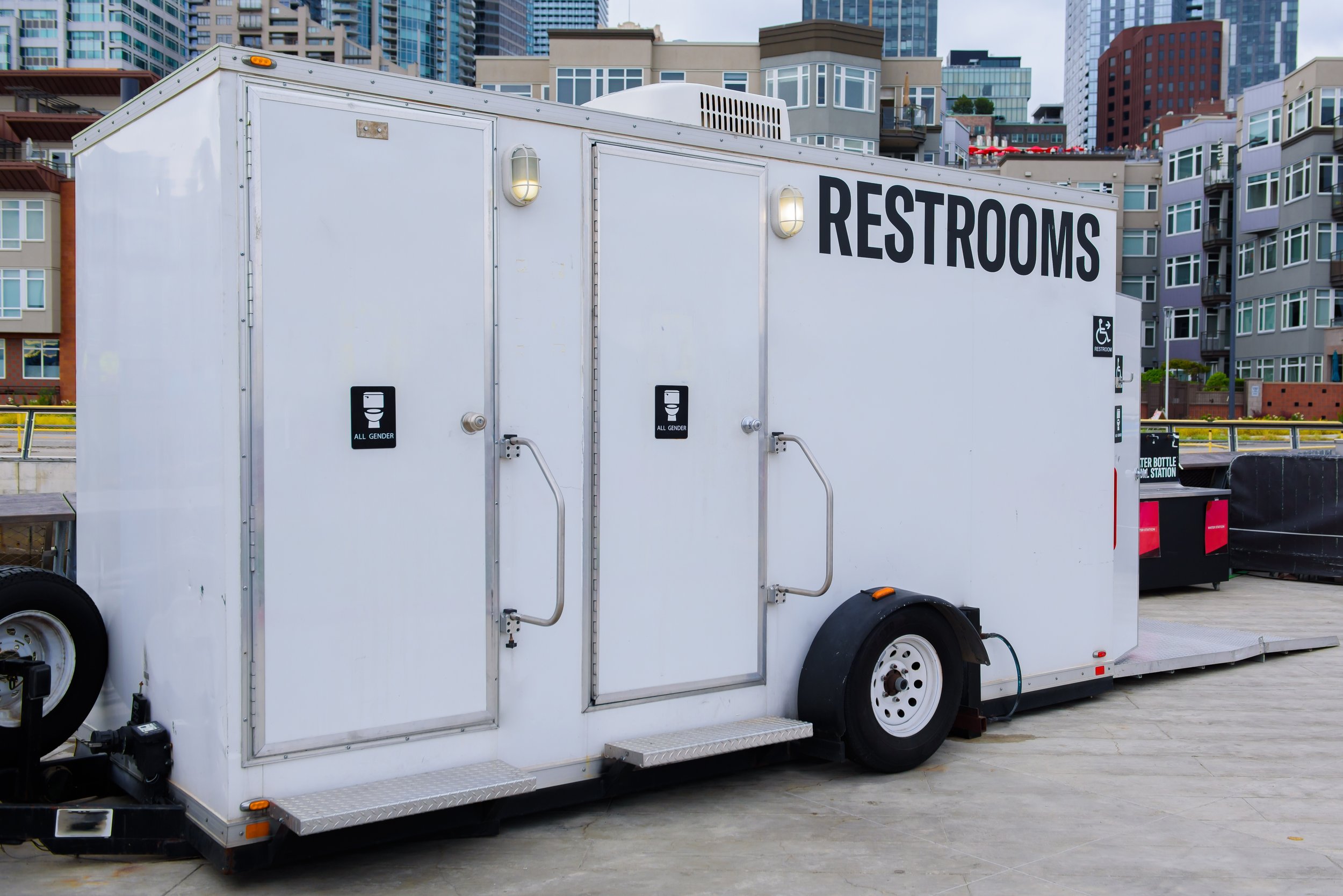 Choosing Between A Portable Toilet vs. Restroom Trailer