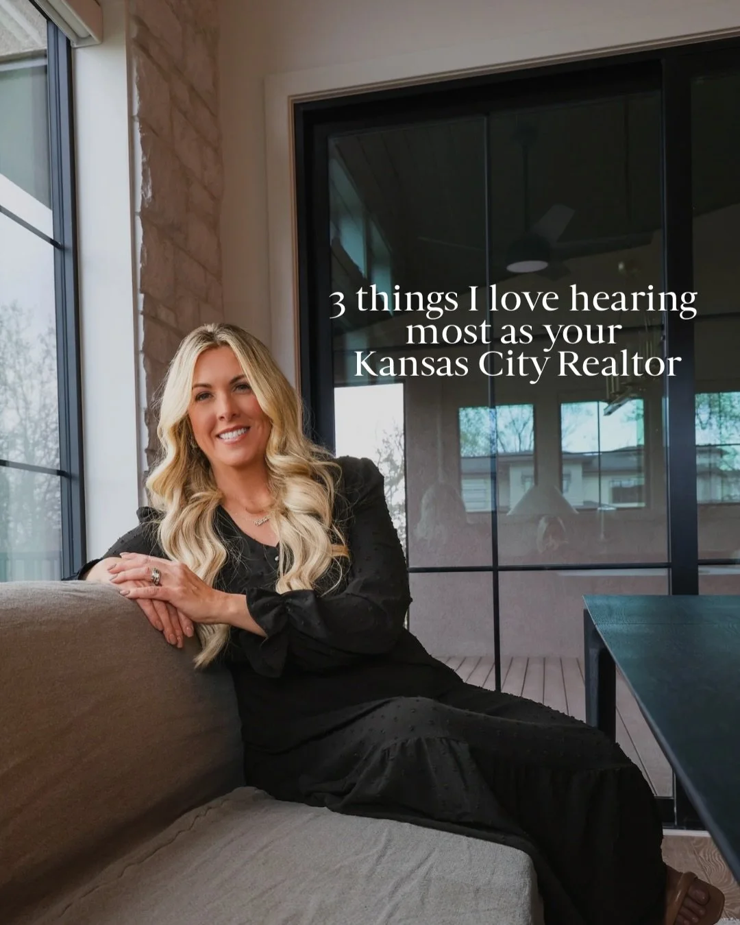 These are the three words (and sentences) I&rsquo;ll never get tired of hearing as your Kansas City Realtor:

1. &ldquo;We never felt pressured&mdash;just supported.&rdquo;&nbsp;Buying a home is a huge life decision, and you deserve a process that fe