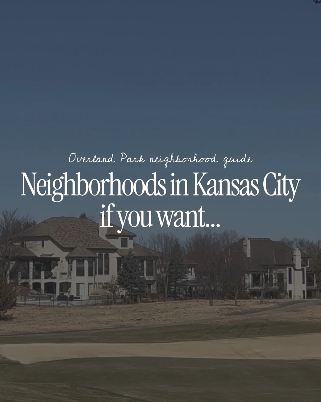 If you&rsquo;re moving to Kansas City and are thinking about Overland Park, Kansas&nbsp;and trying to choose the right&nbsp;neighborhood for your lifestyle, this post is for you. ✨

Because &ldquo;Overland Park&rdquo; isn&rsquo;t one-size-fits-all &m