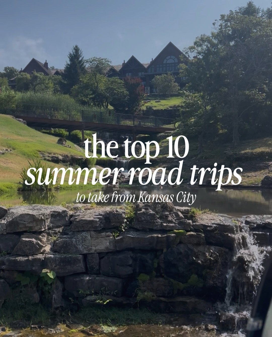 Kansas City summers are meant for road trips.

The kind where you pack an overnight bag, roll the windows down, grab your favorite coffee, and trade routine for something that feels a little slower, a little more memorable.

The best part? Some of th