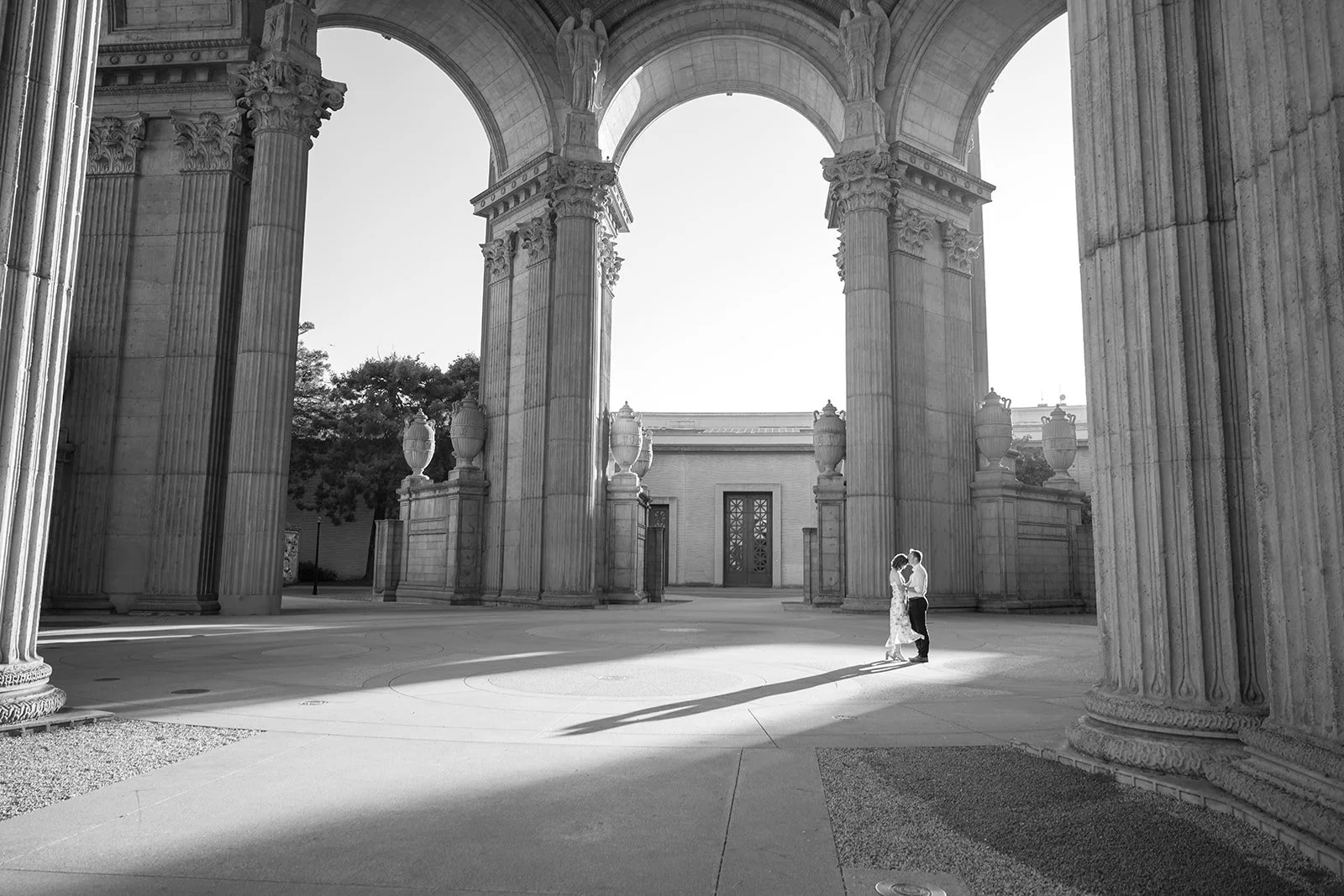 Palace of Fine Arts Engagement Photos