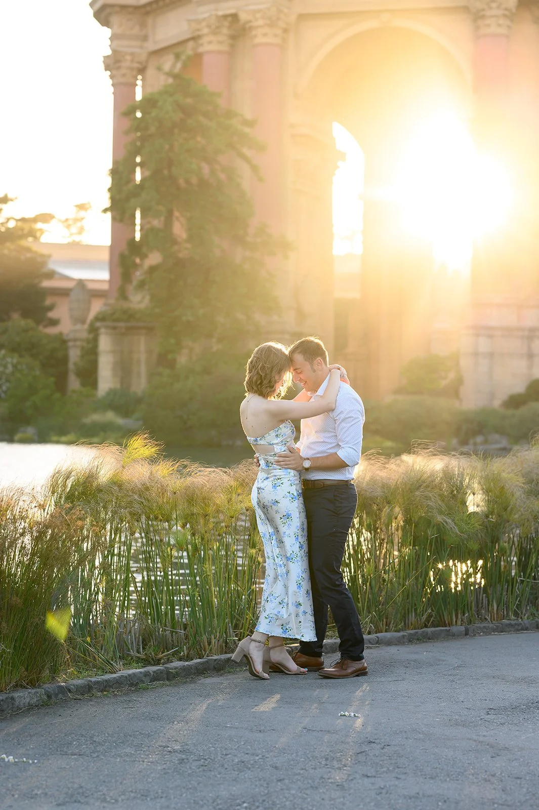 Palace of Fine Arts Engagement Photos