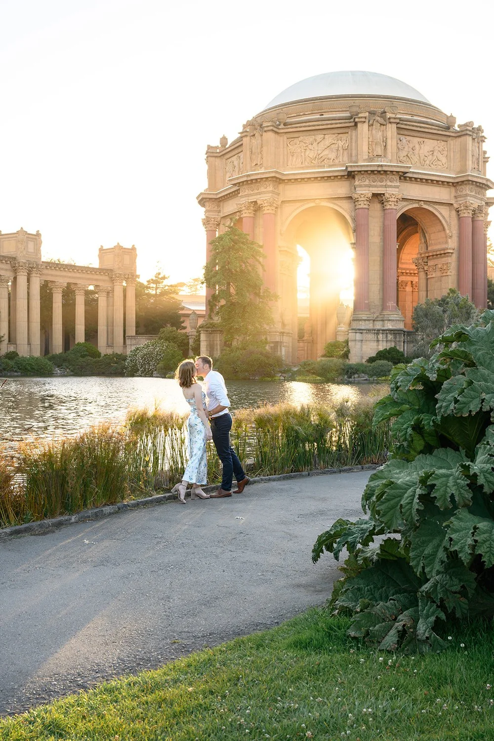 Palace of Fine Arts Engagement Photos