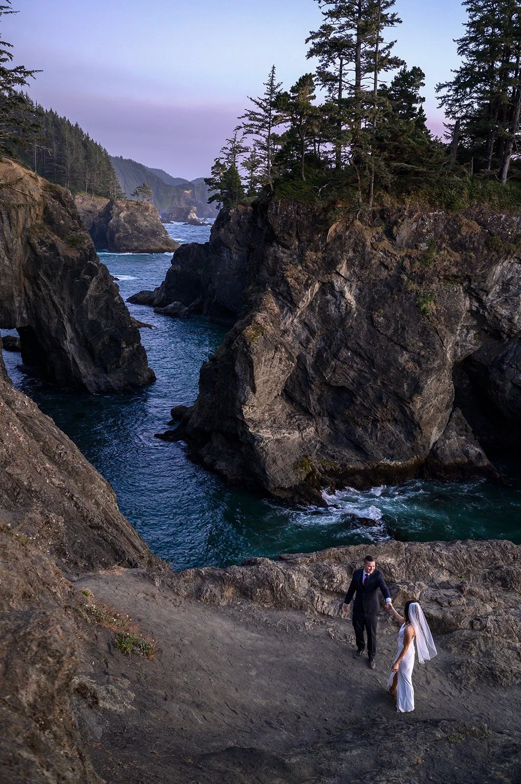 Southern Oregon Coastal Elopement