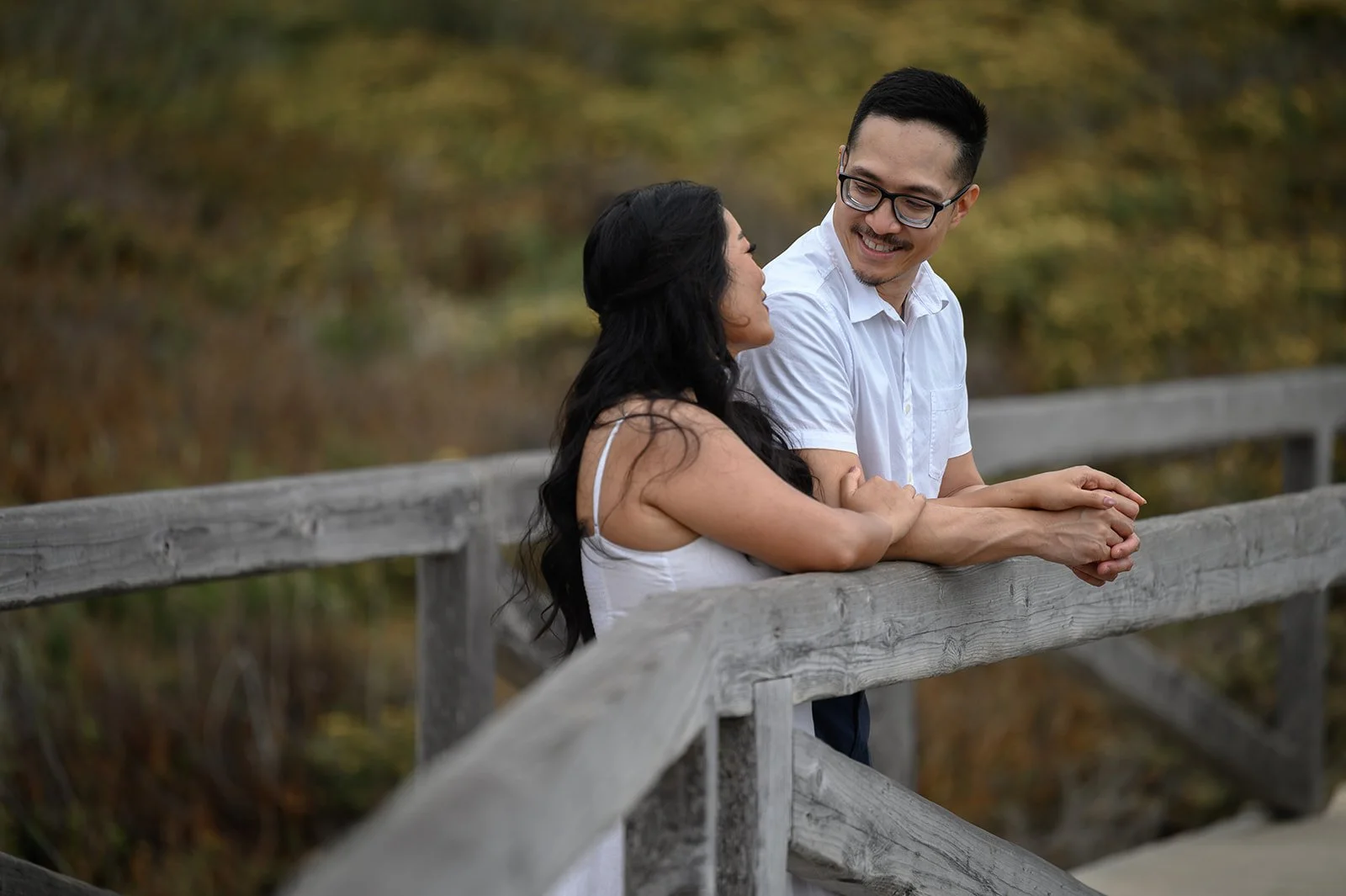 Adventure engagement session in Big Sur