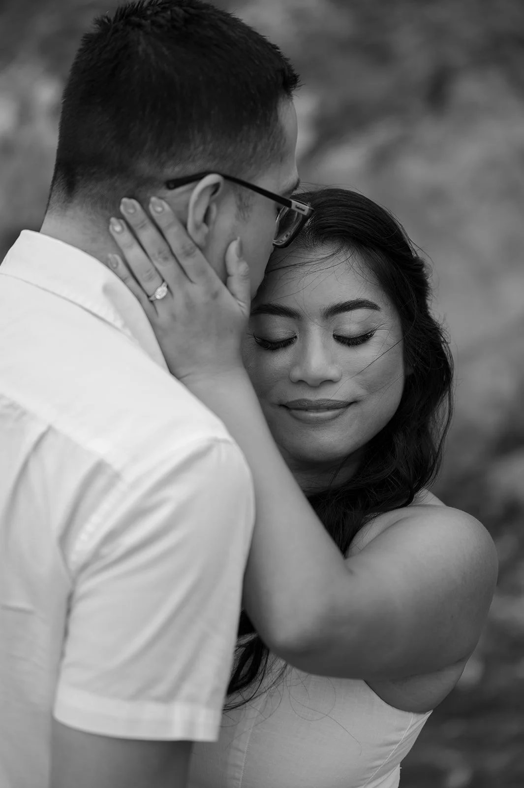 Adventure engagement session in Big Sur