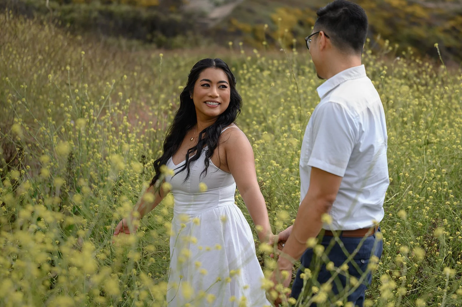 Adventure engagement session in Big Sur