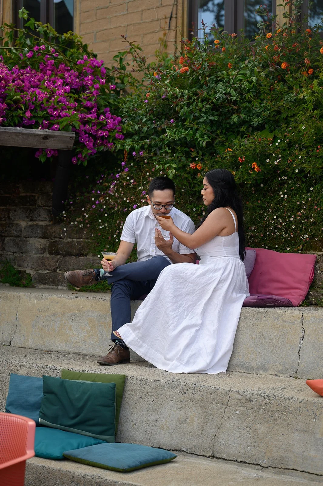 Adventure engagement photoshoot in Big Sur