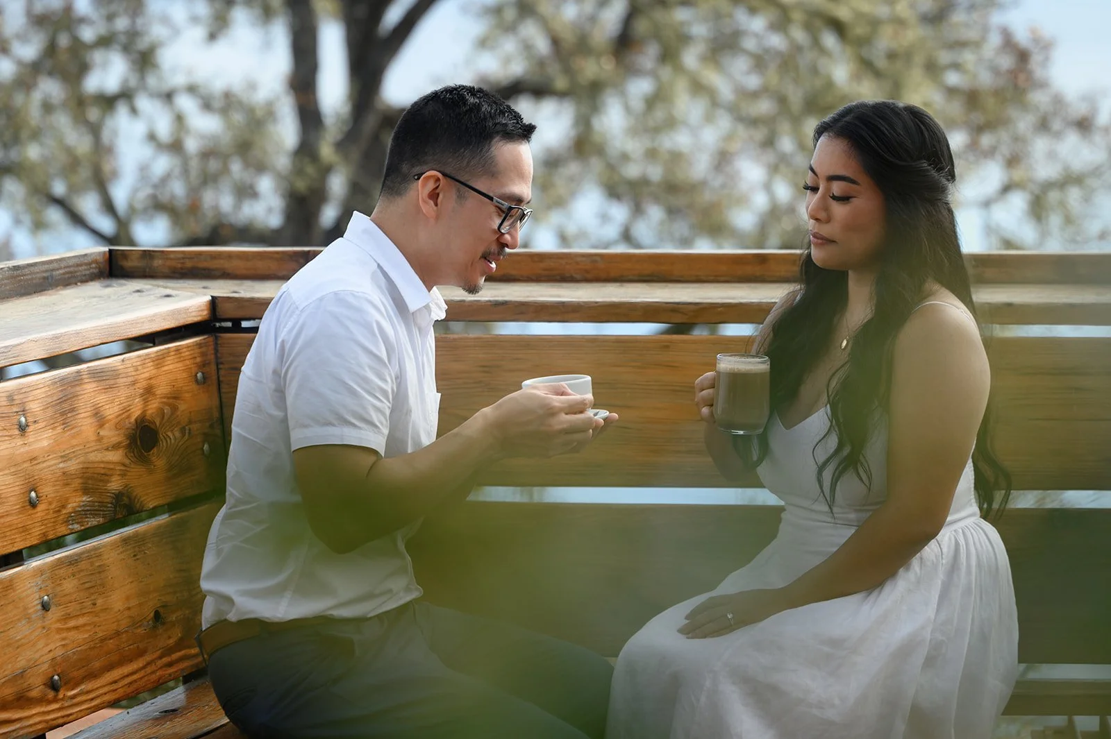 Adventure engagement photoshoot in Big Sur