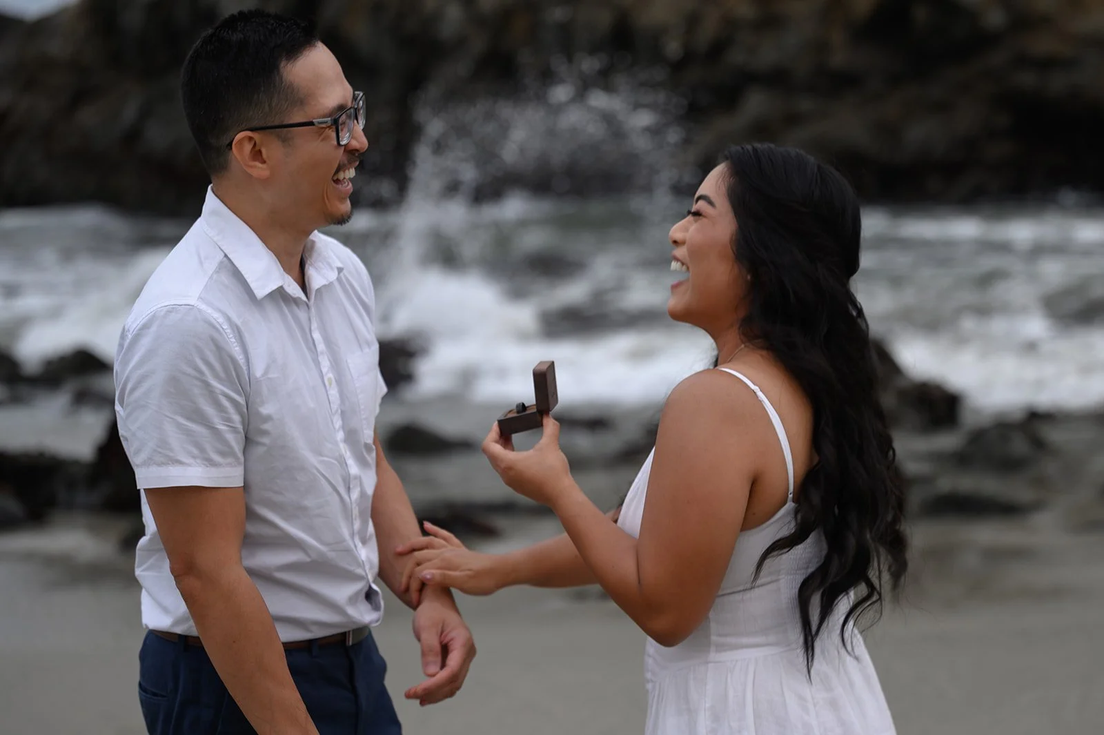 Adventure Engagement Photoshoot in Big Sur
