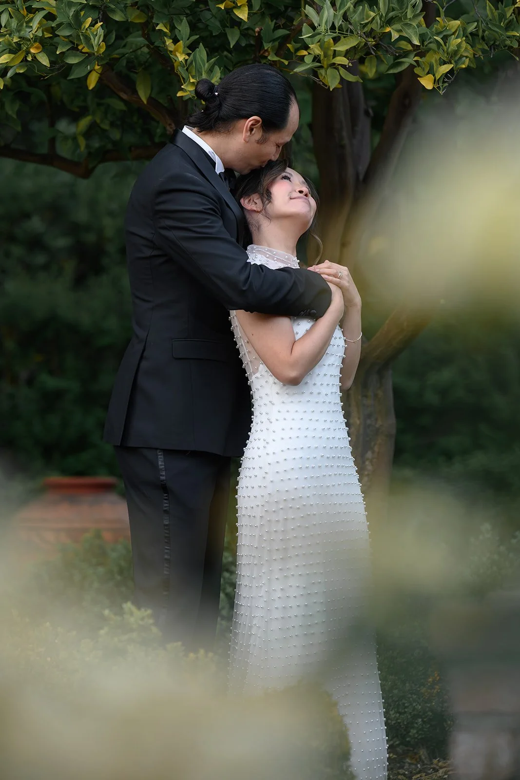 Wedding at the Allied Arts Guild in Menlo Park, CA