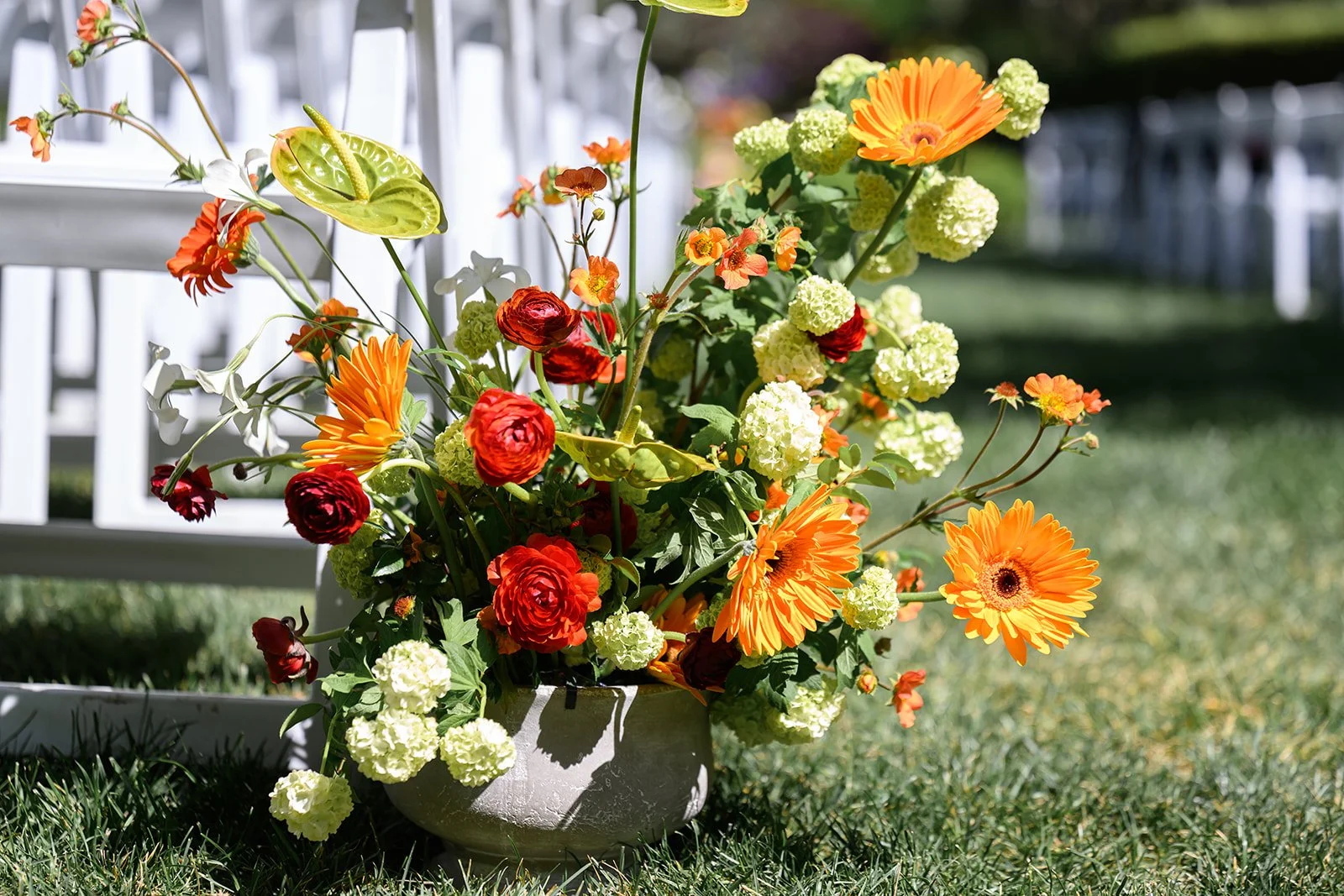 Wedding at the Allied Arts Guild in Menlo Park, CA