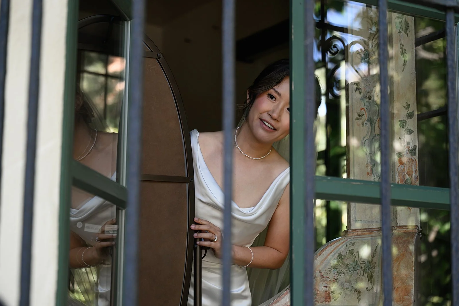 Wedding at the Allied Arts Guild in Menlo Park, CA