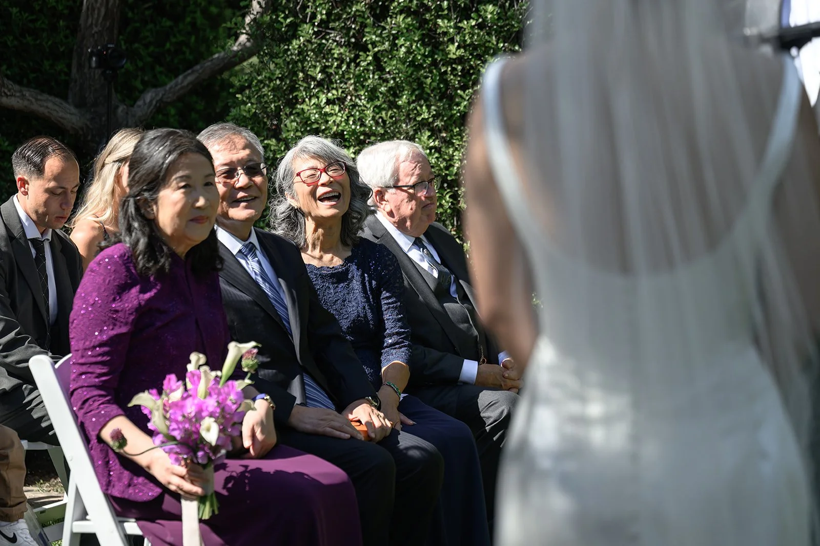 Wedding at the Allied Arts Guild in Menlo Park, CA