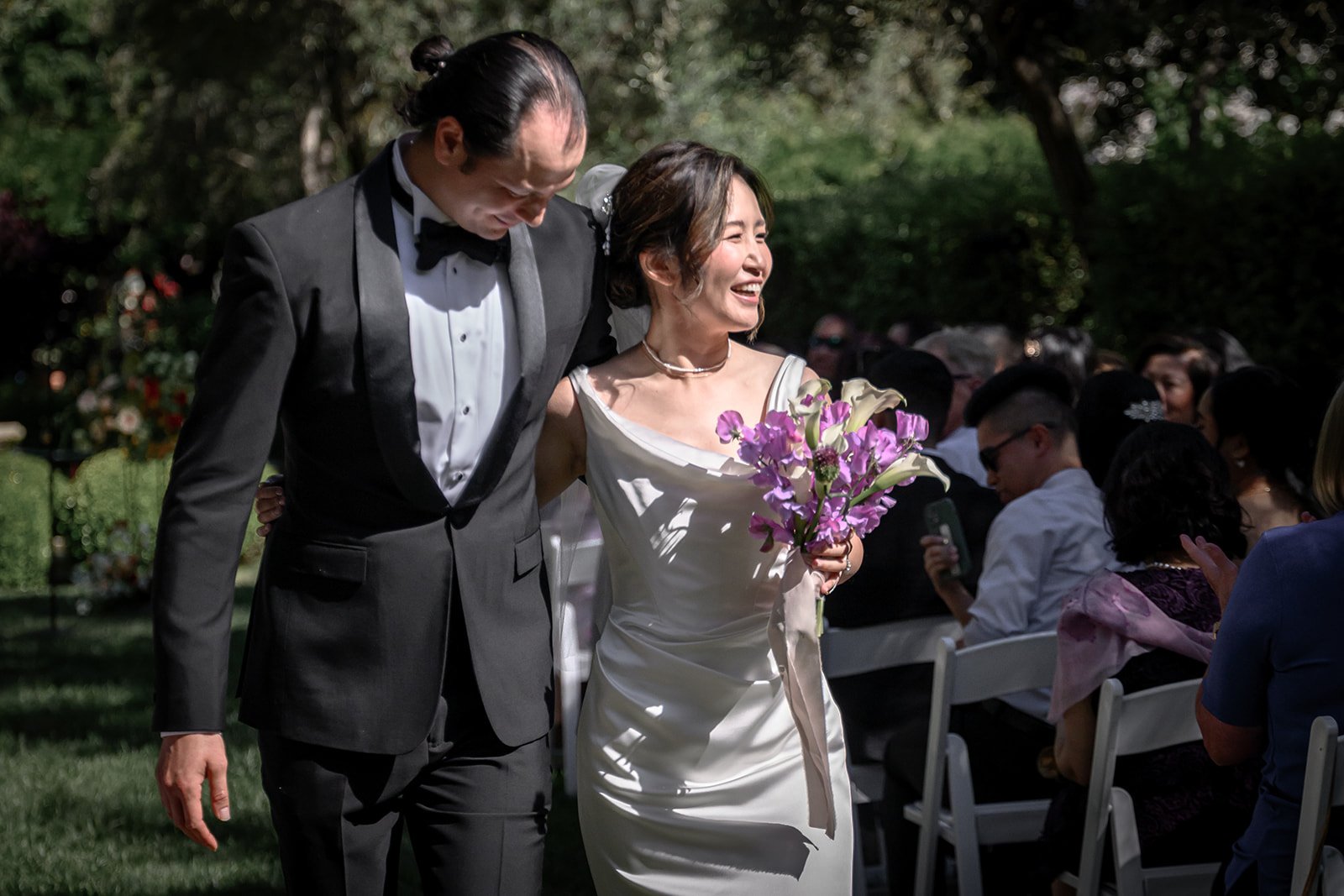 Wedding at the Allied Arts Guild in Menlo Park, CA