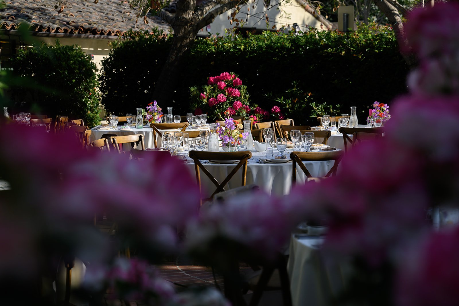 Wedding at the Allied Arts Guild in Menlo Park, CA