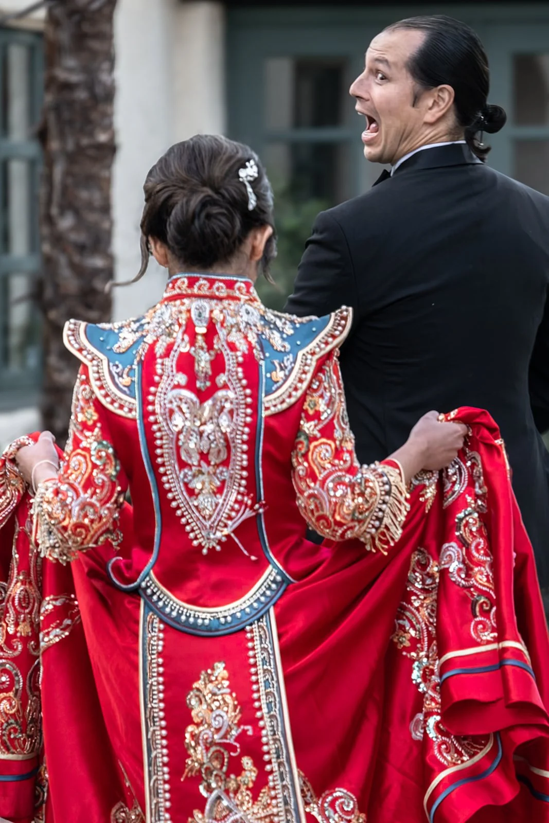 Wedding at the Allied Arts Guild in Menlo Park, CA