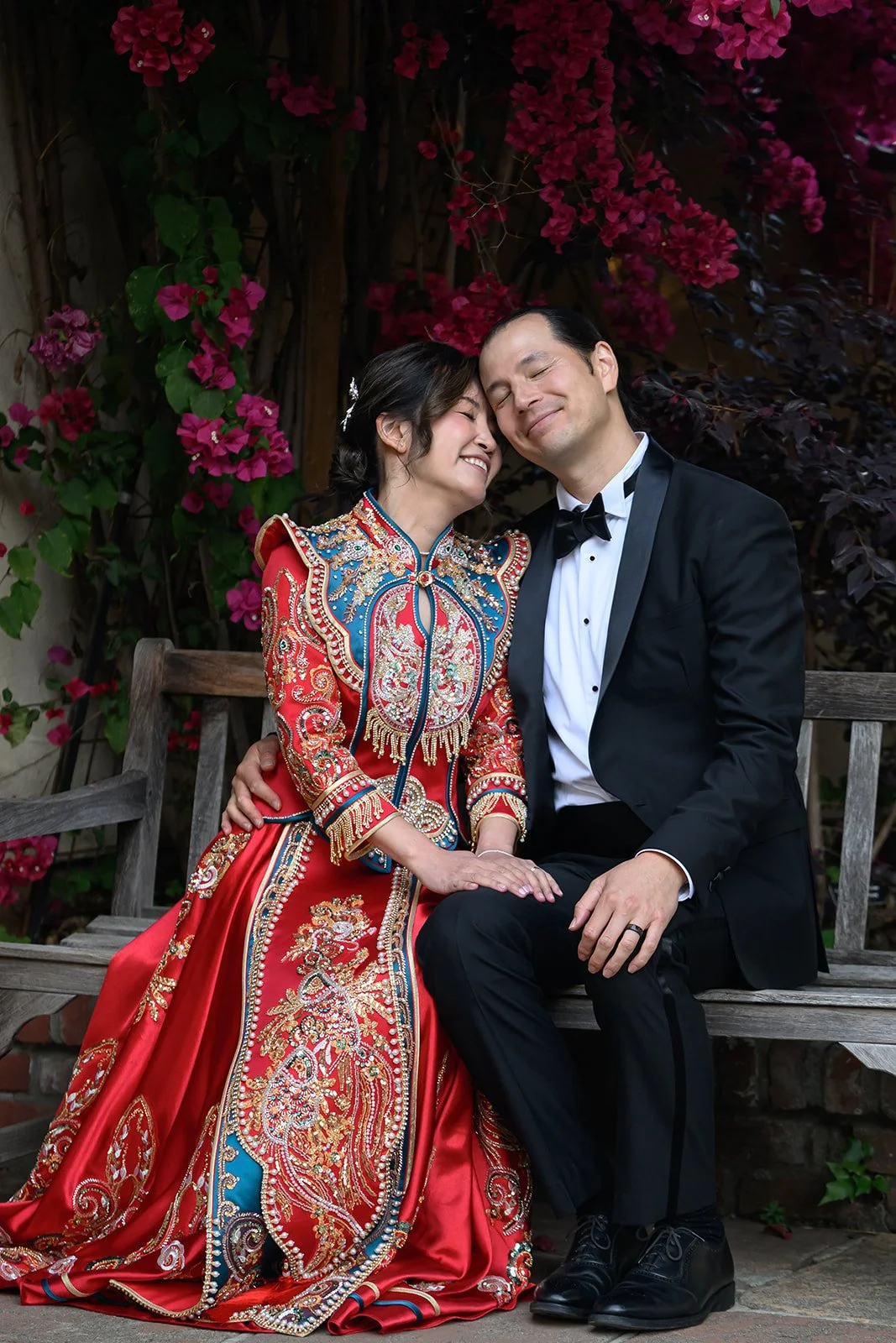 Wedding at the Allied Arts Guild in Menlo Park, CA