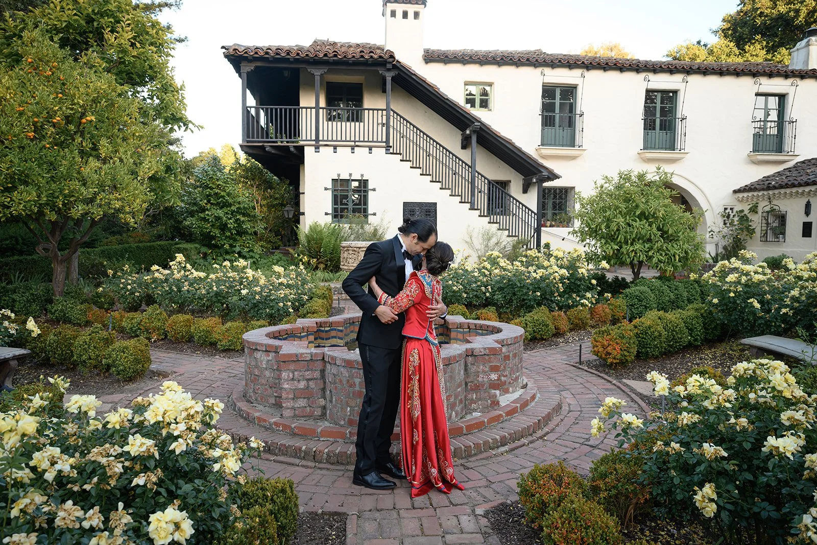 Wedding at the Allied Arts Guild in Menlo Park, CAWedding at the Allied Arts Guild in Menlo Park, CA