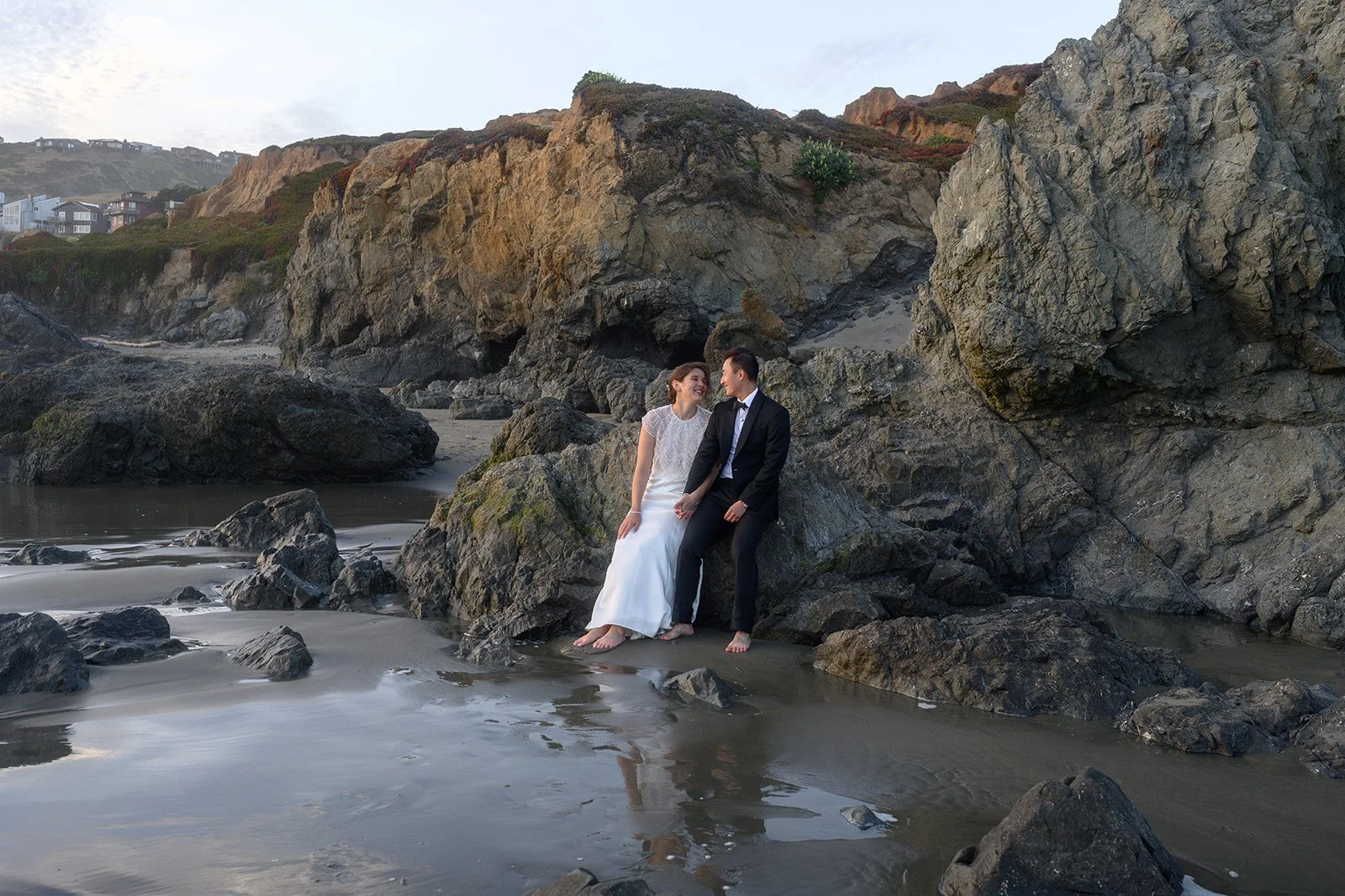 Microwedding in Dillon Beach