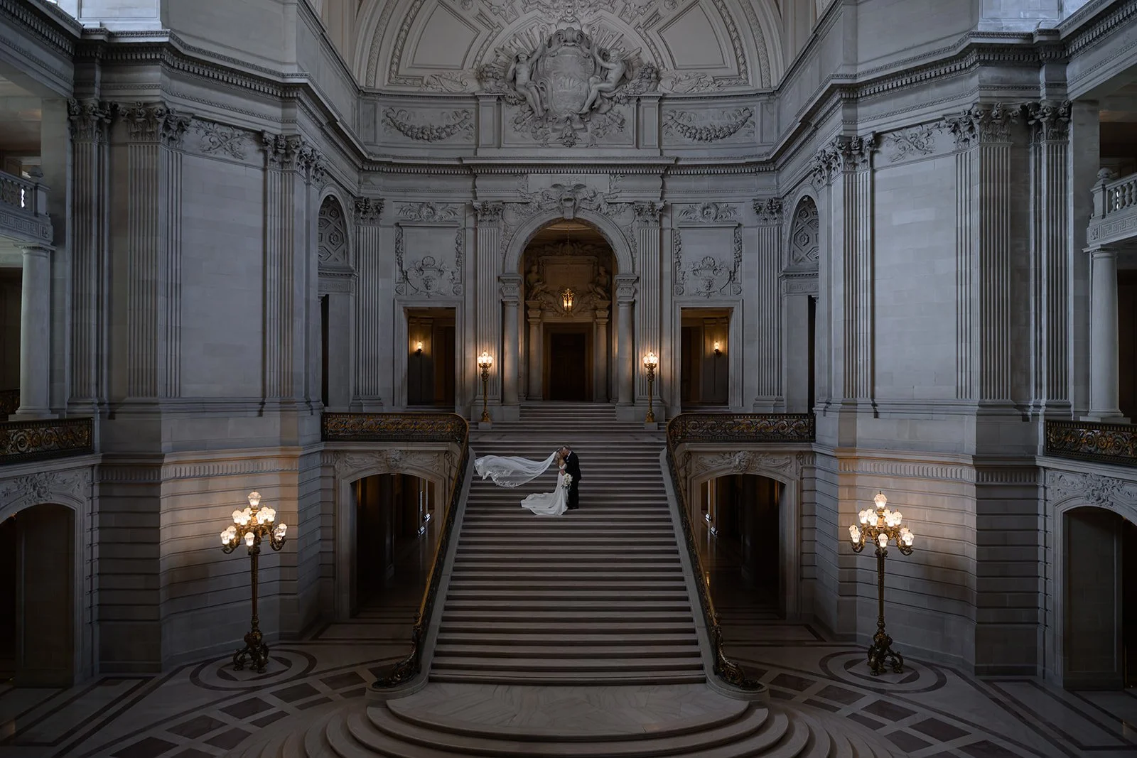 Tawny and William: A San Francisco City Hall Wedding That Was Anything But Small
