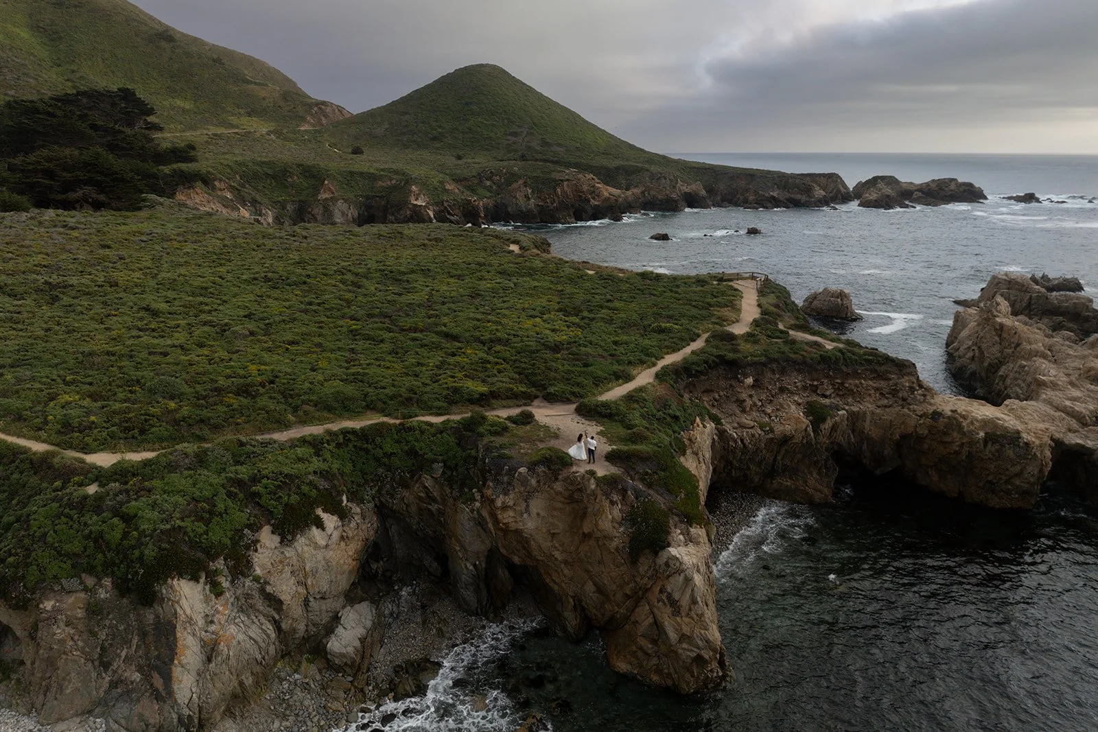 Sofia &amp; Jourdain: A Big Sur Engagement Session