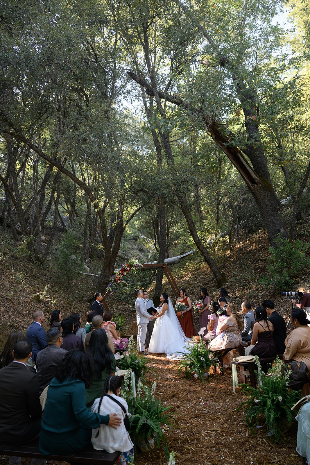 Wedding Ceremony at Yosemite Autocamp