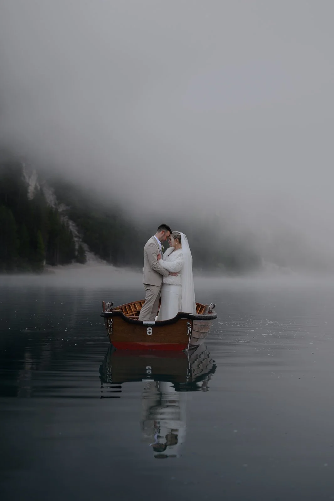 Foggy Elopement in The Dolomites (All) (Elopements)