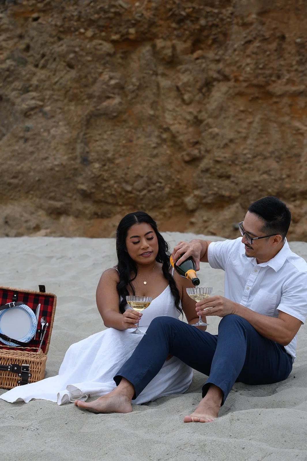 Engagement in Big Sur, CA