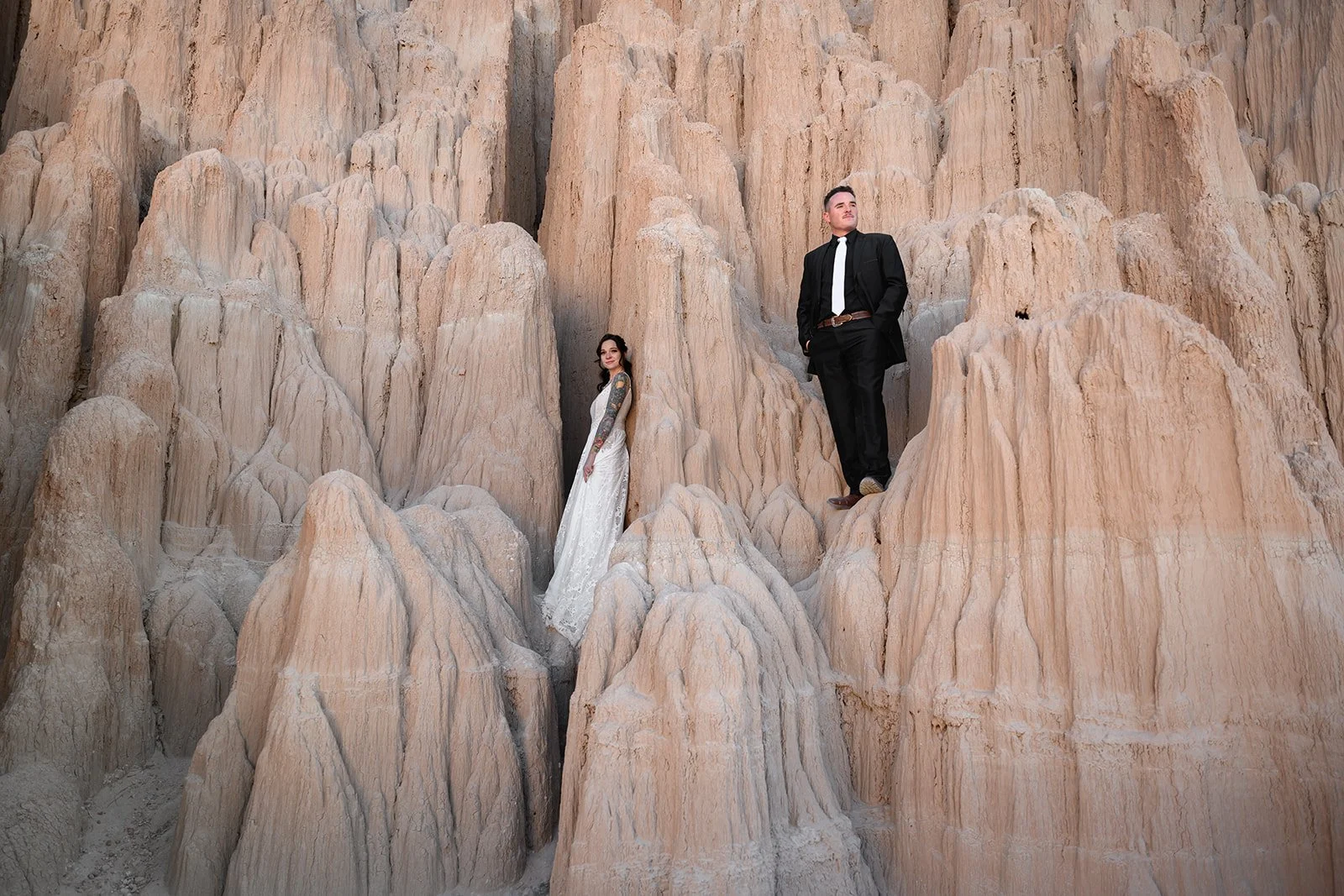 Elopement at Cathedral Gorge State Park
