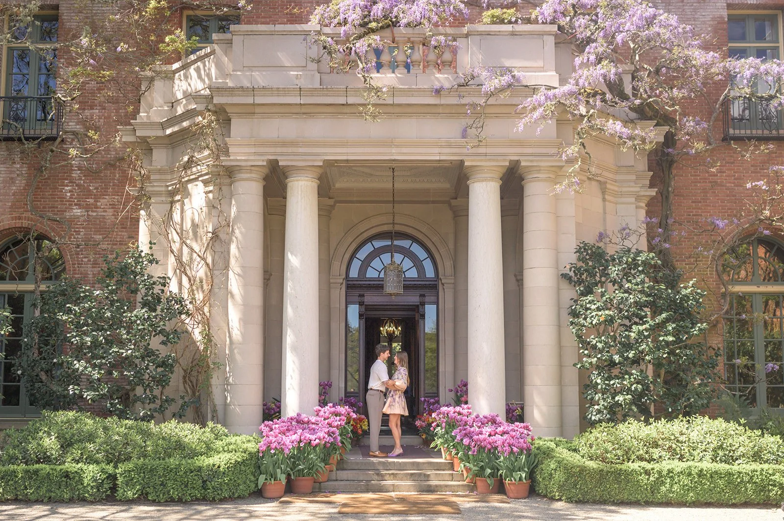 Engagement Photos at Filoli Gardens
