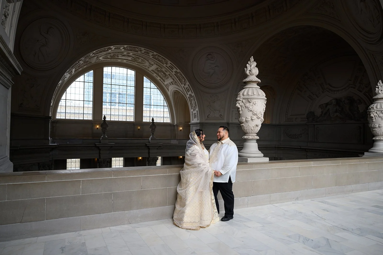 Cultural City Hall Wedding