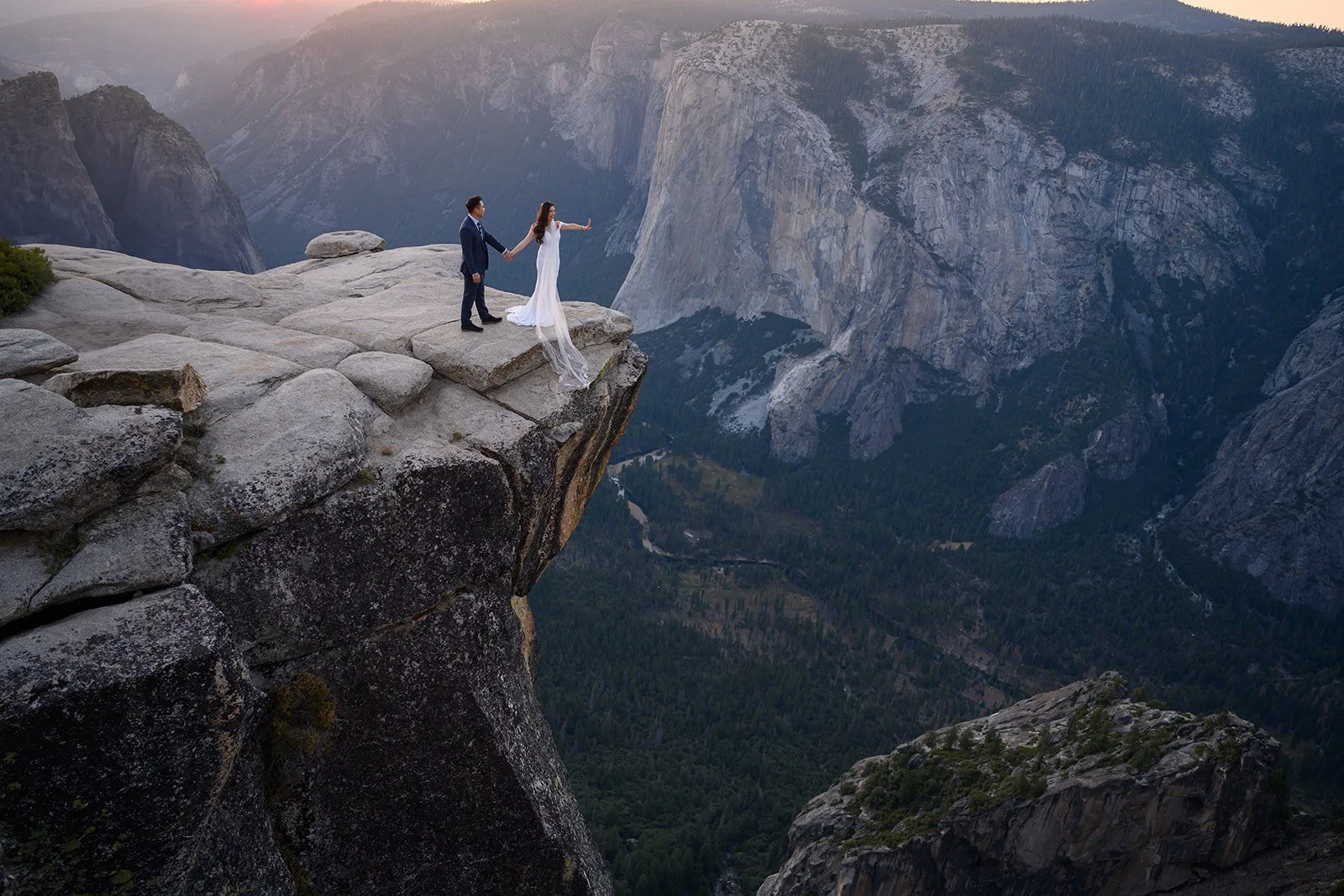 Taft Point Elopement Photos