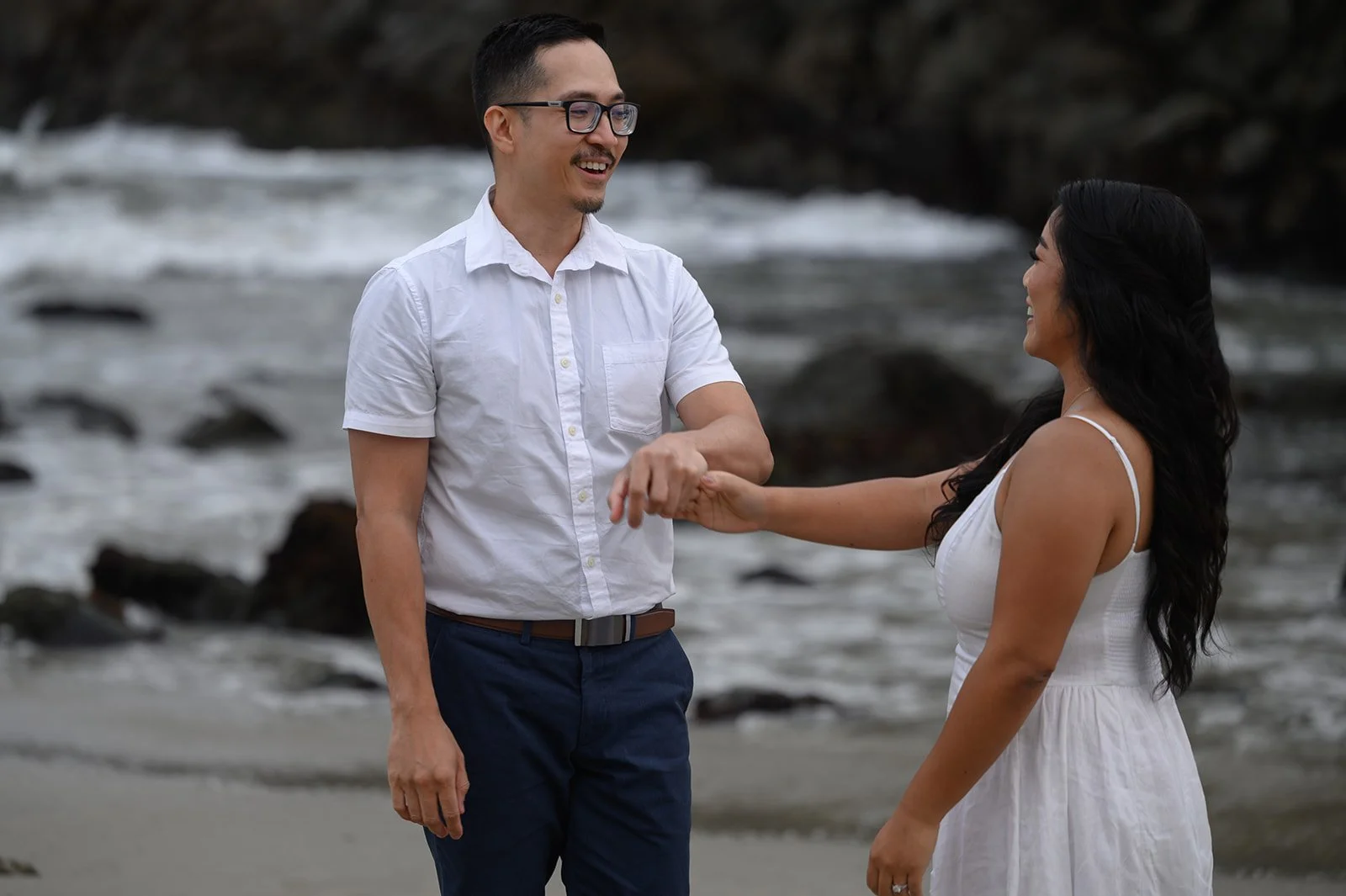 Engagement in Big Sur, CA