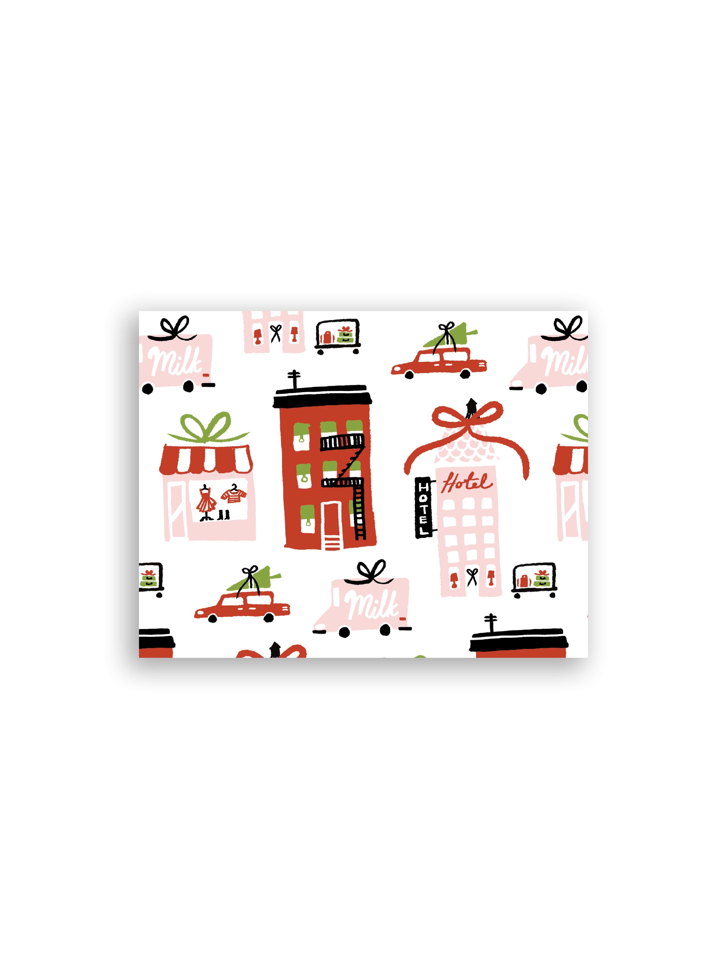 Christmastime in the City Card