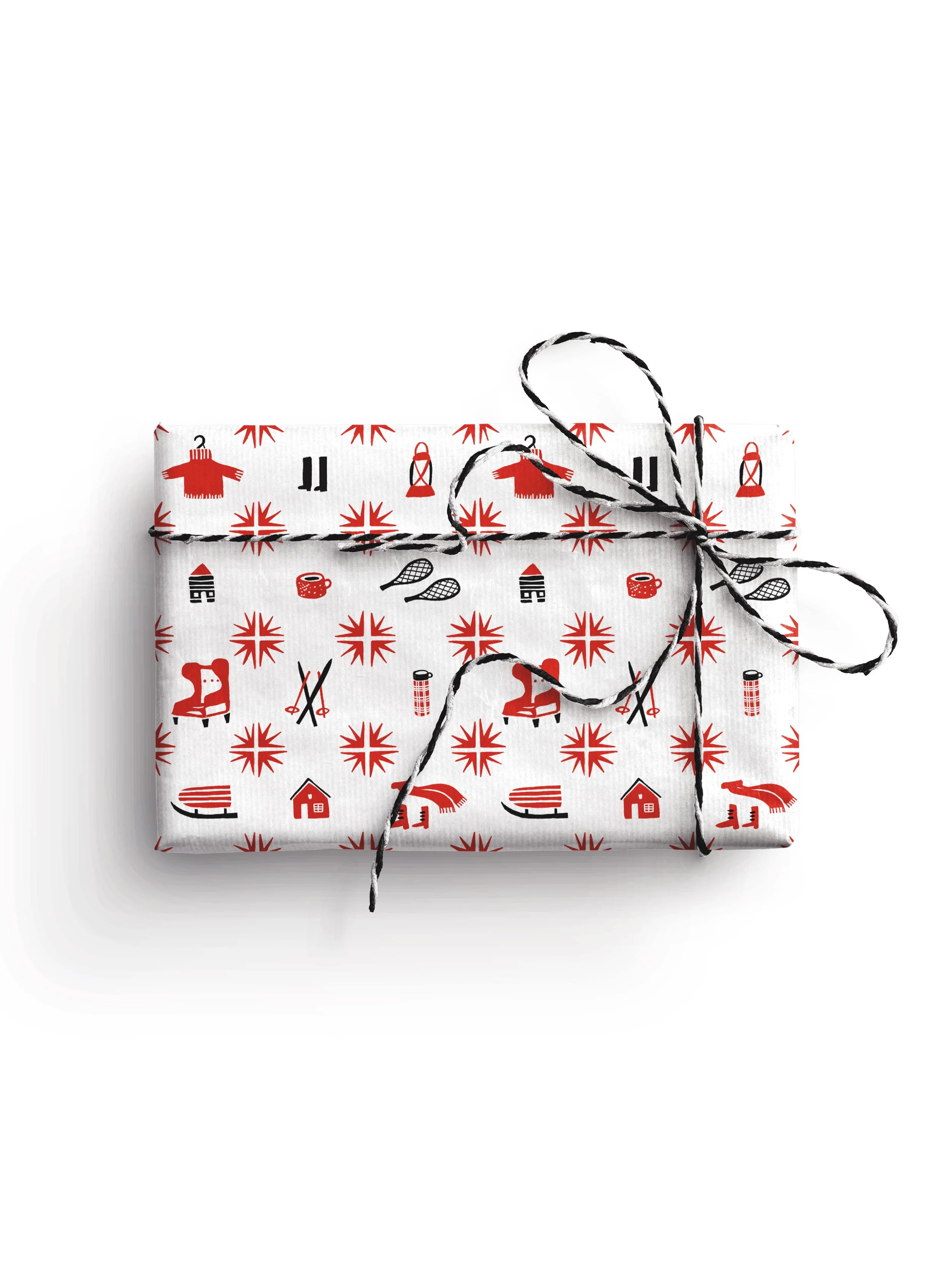 Scandinavian Christmas Wrapping Paper