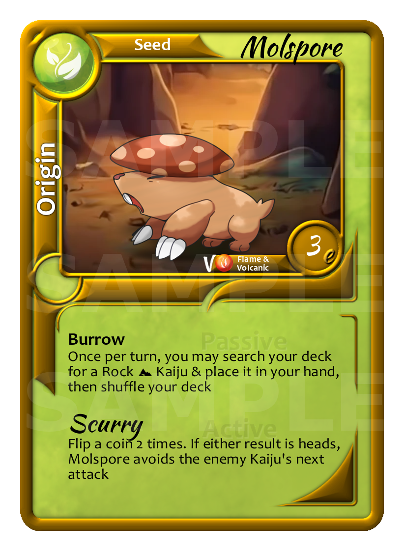 83 Molspore Flora Seed Kaiju Ketsugo TCG Origin.png