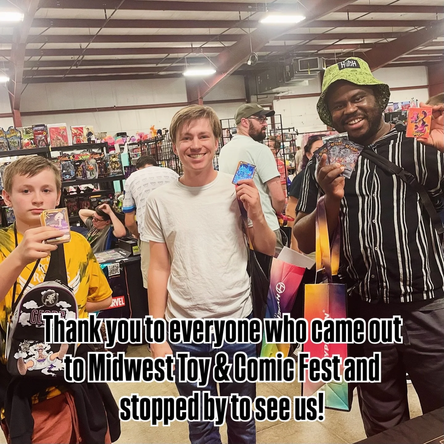 Midwest Toy &amp; Comic Fest is now behind us, we&rsquo;re packed up and home, but the people we met and conversations will be etched into our memories. For every one picture there are a thousand encounters, but here are a few!

To everyone that met 