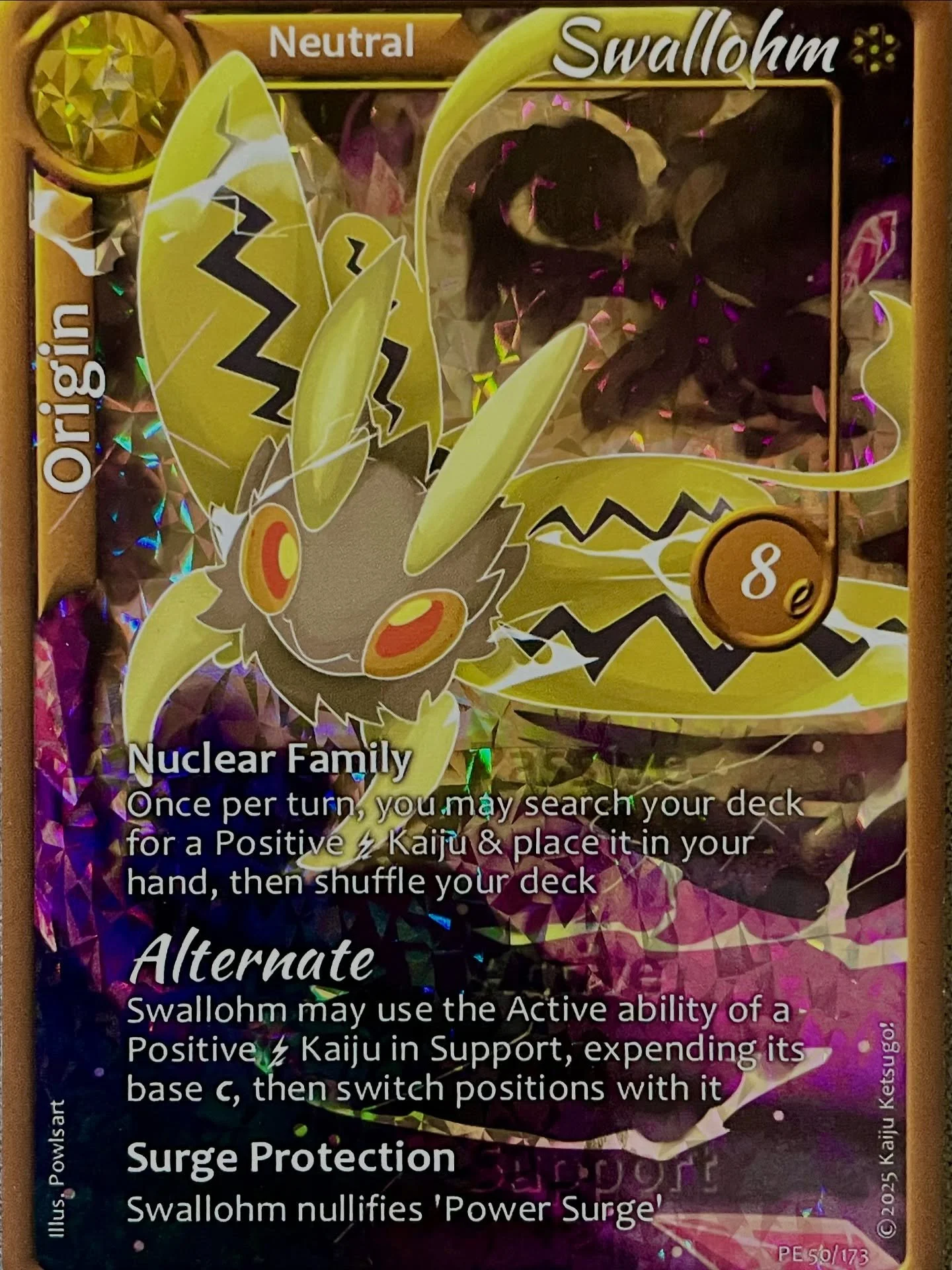 What do you think of Swallohm?

Found in Power Entry Booster Boxes!