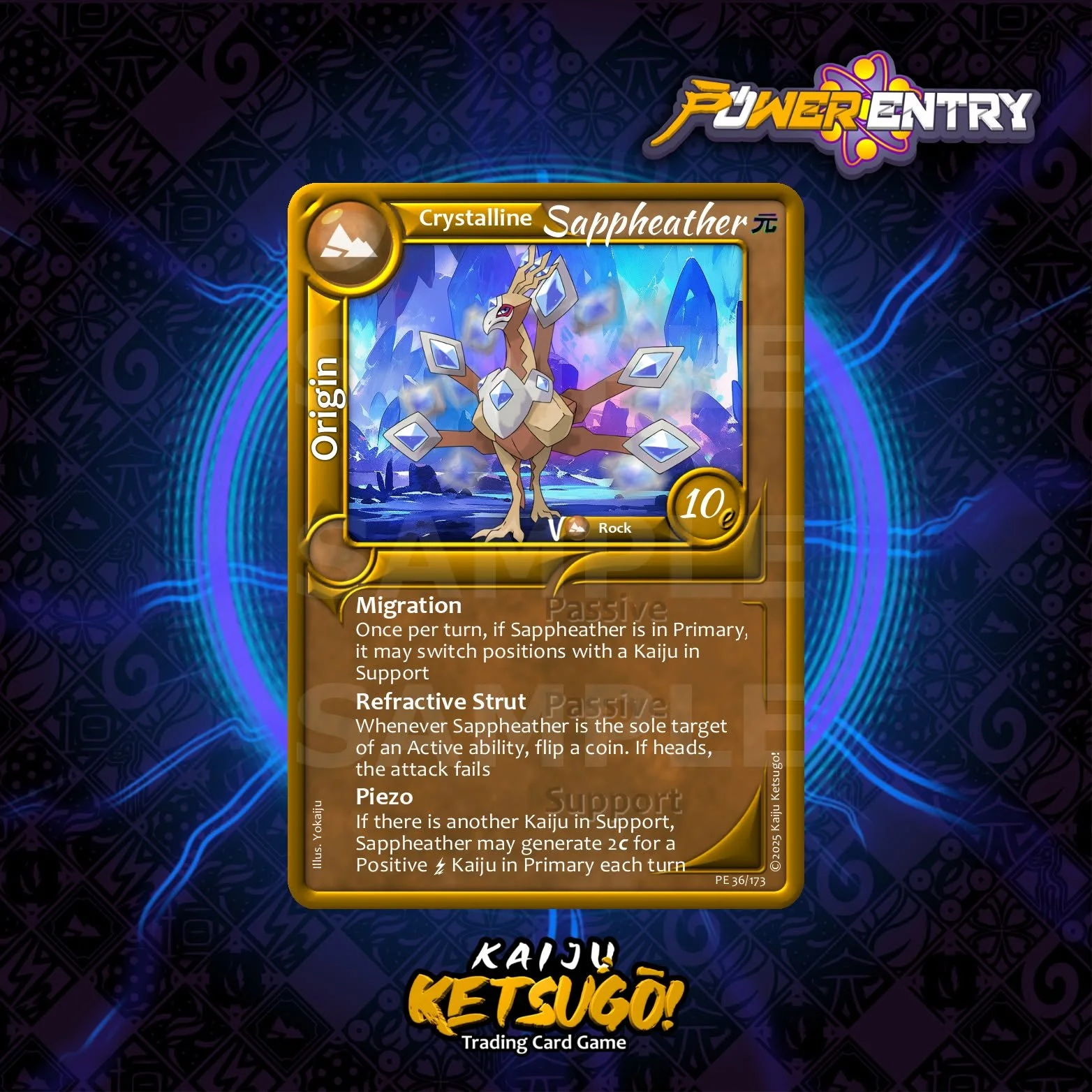 You really need Sappheather for your Electric team, don't you?