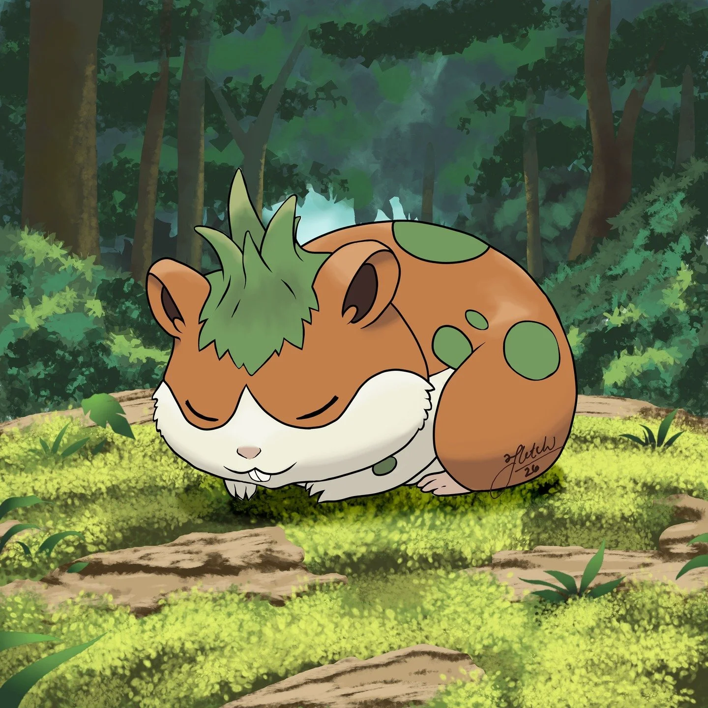 The Geophyte that loves to Bite! 
Bulbite is coming soon in the Whispers of Failure Expansion on Kickstarter. 

Link in bio!

Artist Credit: Fletch