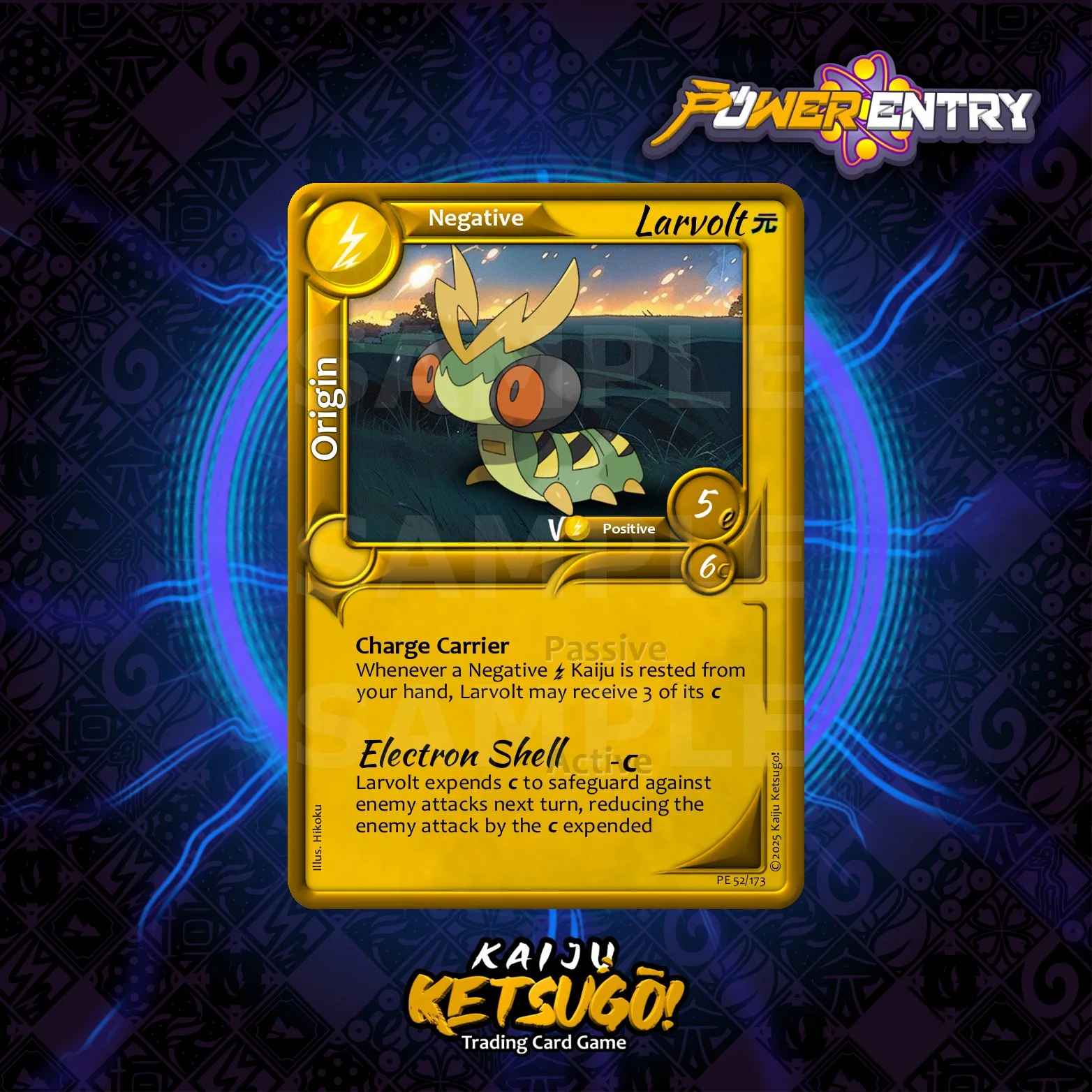 LARVOLT! Did you know that if you were to find one in real life, it would stand over a foot and a half tall? Once you get past the fact that it's a bug, this softy will wow you with its electric prowess as well as its shockingly good cuddles.