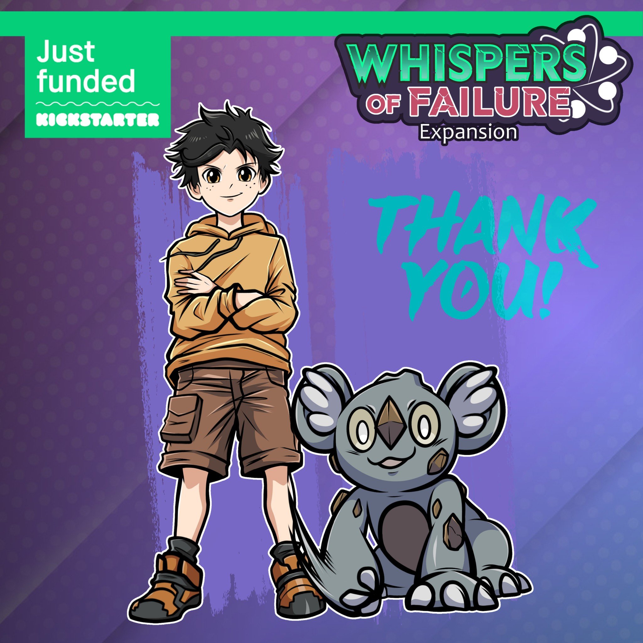 STRETCH GOALS UNLOCKED! Kaiju Ketsugo! TCG's Whispers of Failure Expansion just funded and that means more Kaiju, more cards &amp; more ways to overcome the darkness!

In the Kaiju Ketsugo! TCG, you play as a Kaijin&mdash;or "strange person&quot