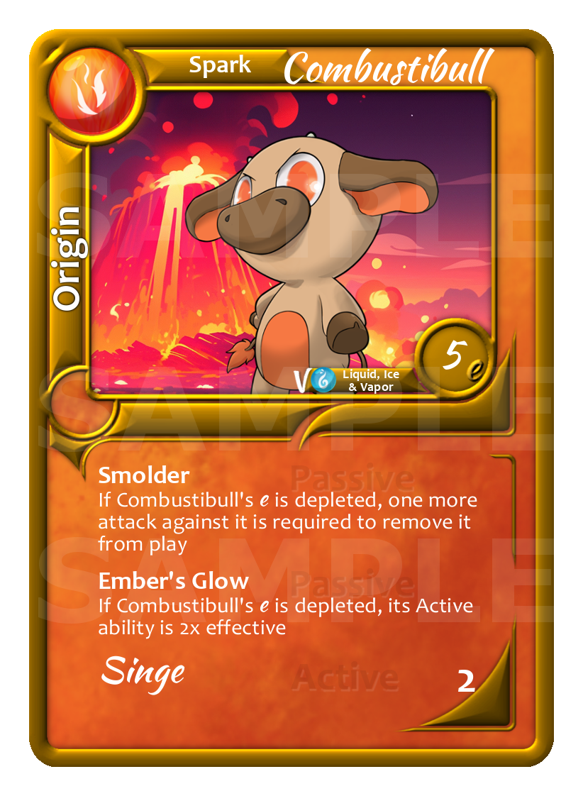 51 Combustibull Fire Spark Kaiju Ketsugo TCG Origin.png