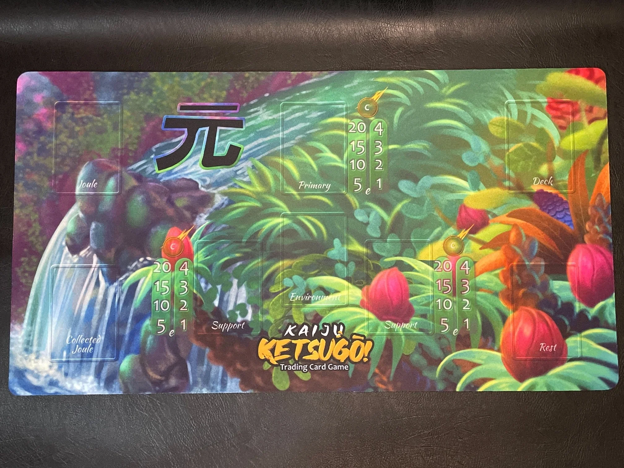 Origin Series Anèrian Borderless Waterfall Playma, 'e' Tokens & Coin