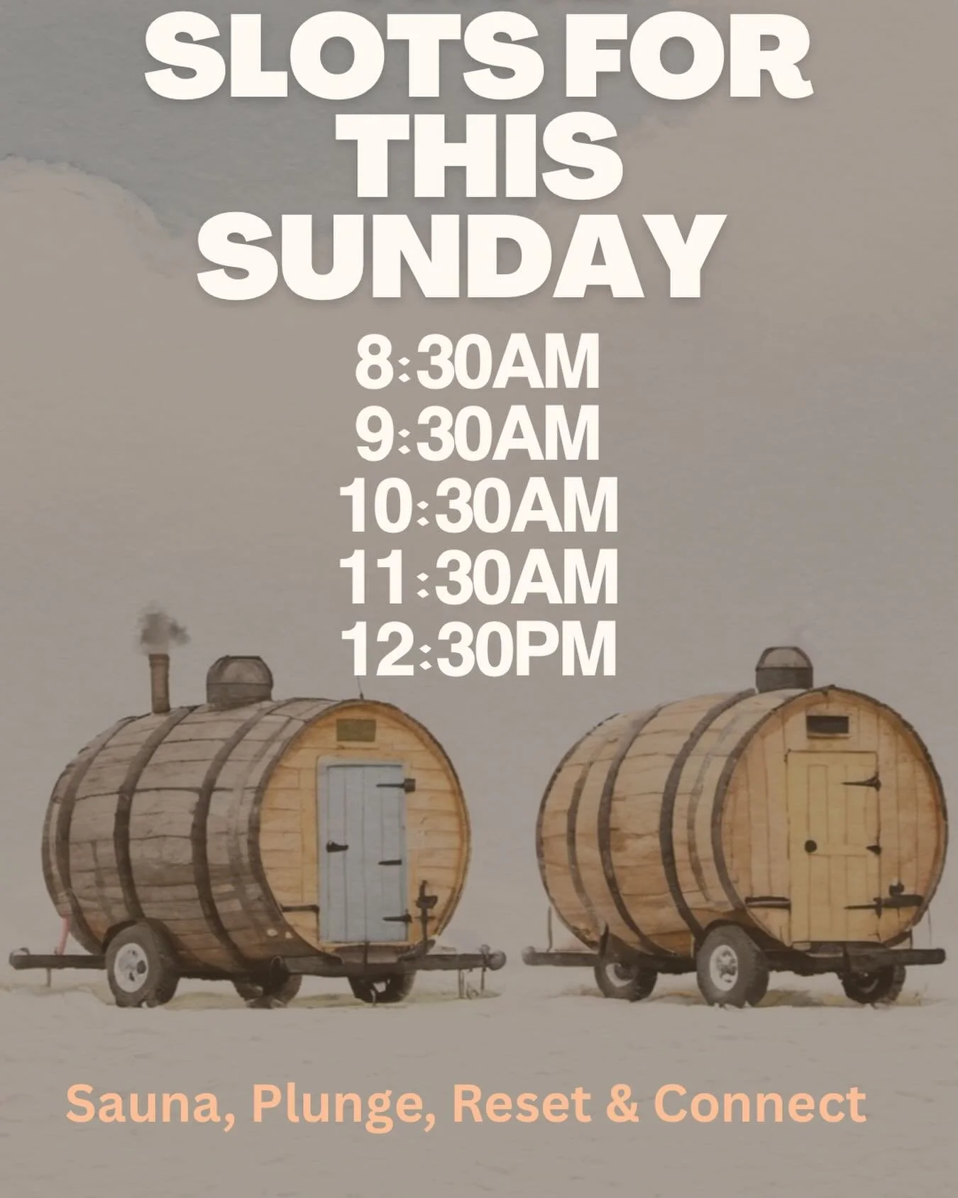 Sauna + cold plunge Sunday reset is on. 🌊🔥

Join us tomorrow at HQ
📍 3104 Semmes Ave, Richmond, VA

We typically suggest three rotating rounds over the course of an hour:
1️⃣ Heat up in the wood fired sauna
2️⃣ Cool down in the cold plunge
3️⃣ Res