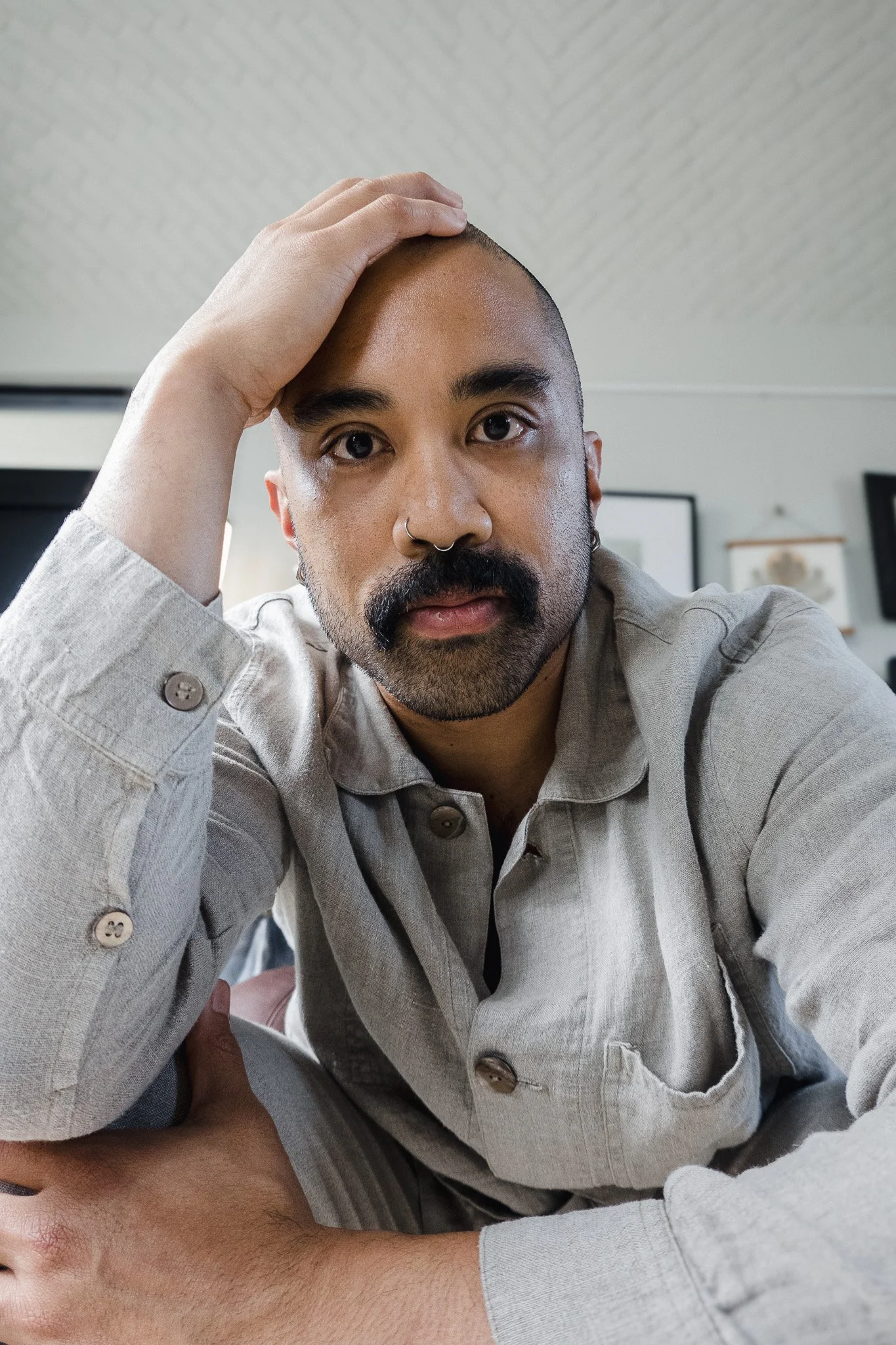 Mike Sagun feeling something like irritability and loneliness.
