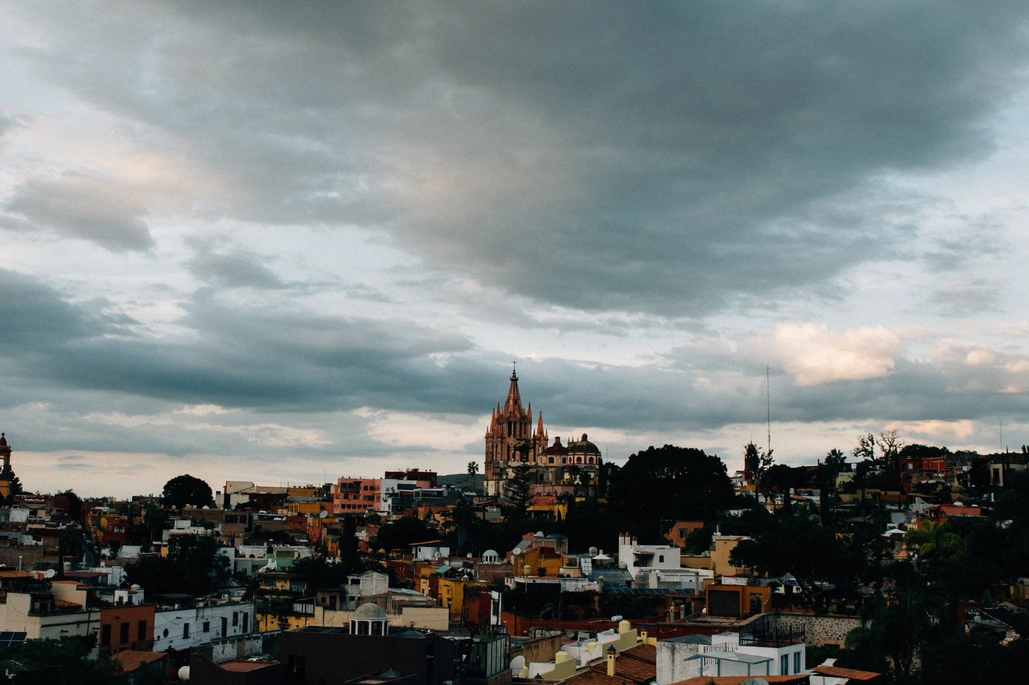la parroquia de san miguel arcángel in San Miguel de Allende, Mexico